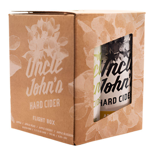 Uncle Johns Hard Cider Flight Box