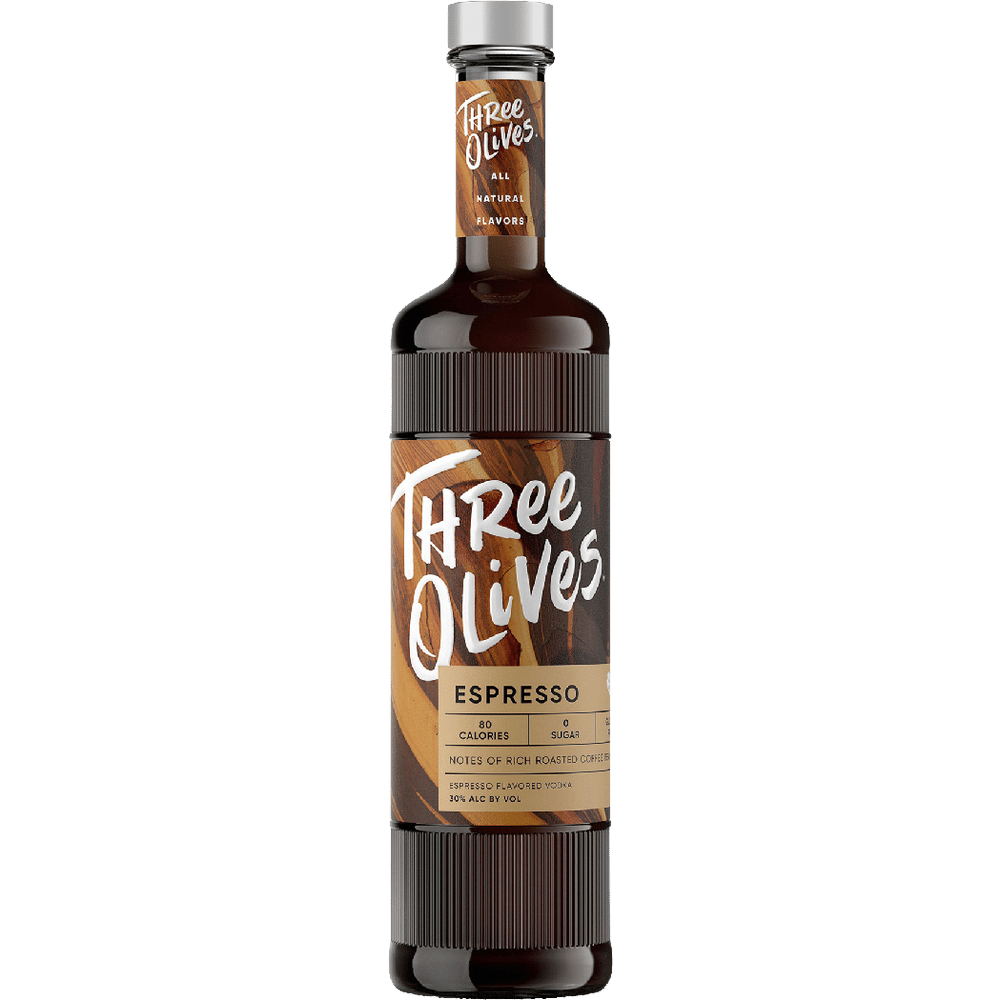 Three Olives Espresso Vodka 750ml