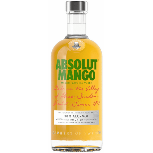 Absolut Vodka Mango 750ml bottle