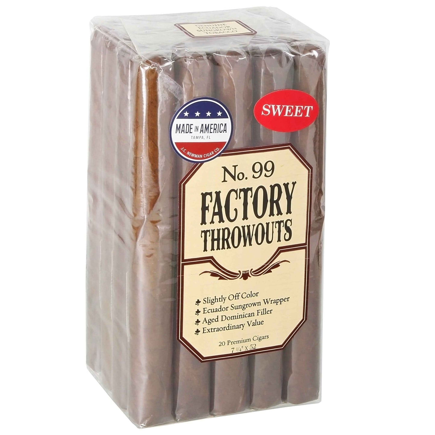 No. 99 Factory Throwouts Sweet