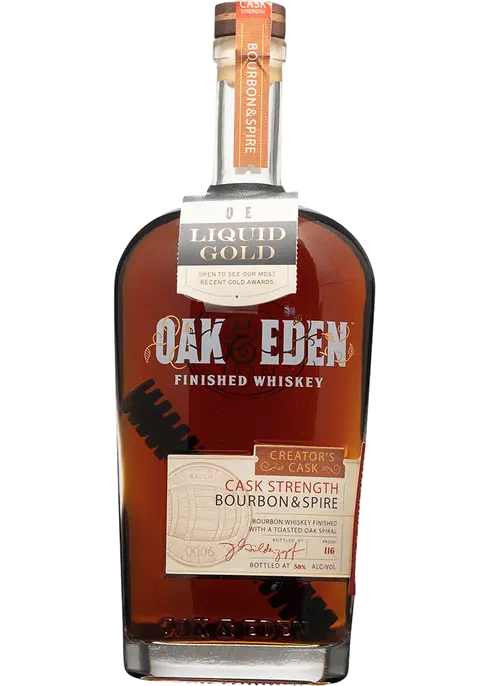 Oak & Eden Bourbon & Spire Cask Strength