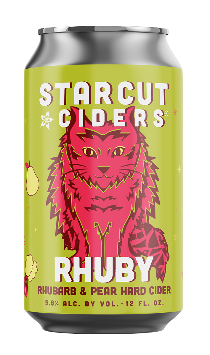 Starcut Ciders Rhuby Rhubarb & Pear Hard Cider