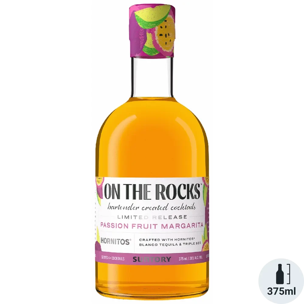 On The Rocks Passion Fruit Margarita Limited Time Release