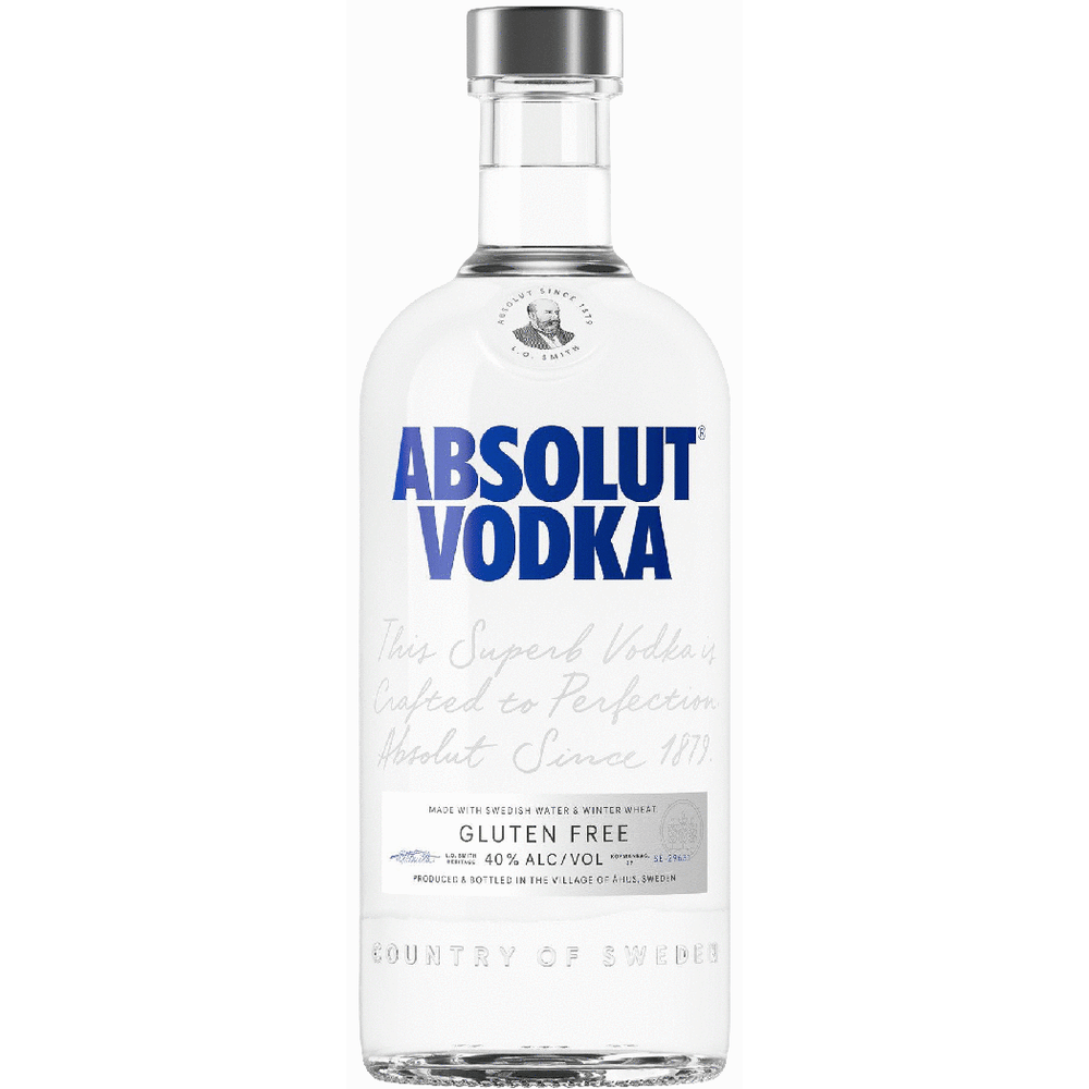 Absolut Vodka 750ml bottle