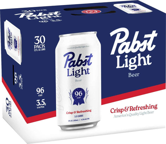 Pabst Light 96 Cal 30 Pack
