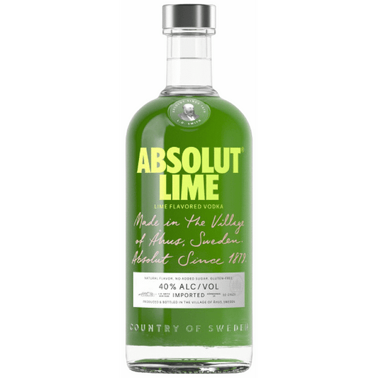 Absolut Vodka Lime 750ml bottle