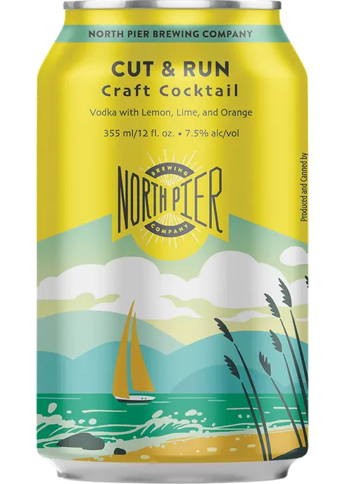 North Pier Brewing Cut & Run 4-pack