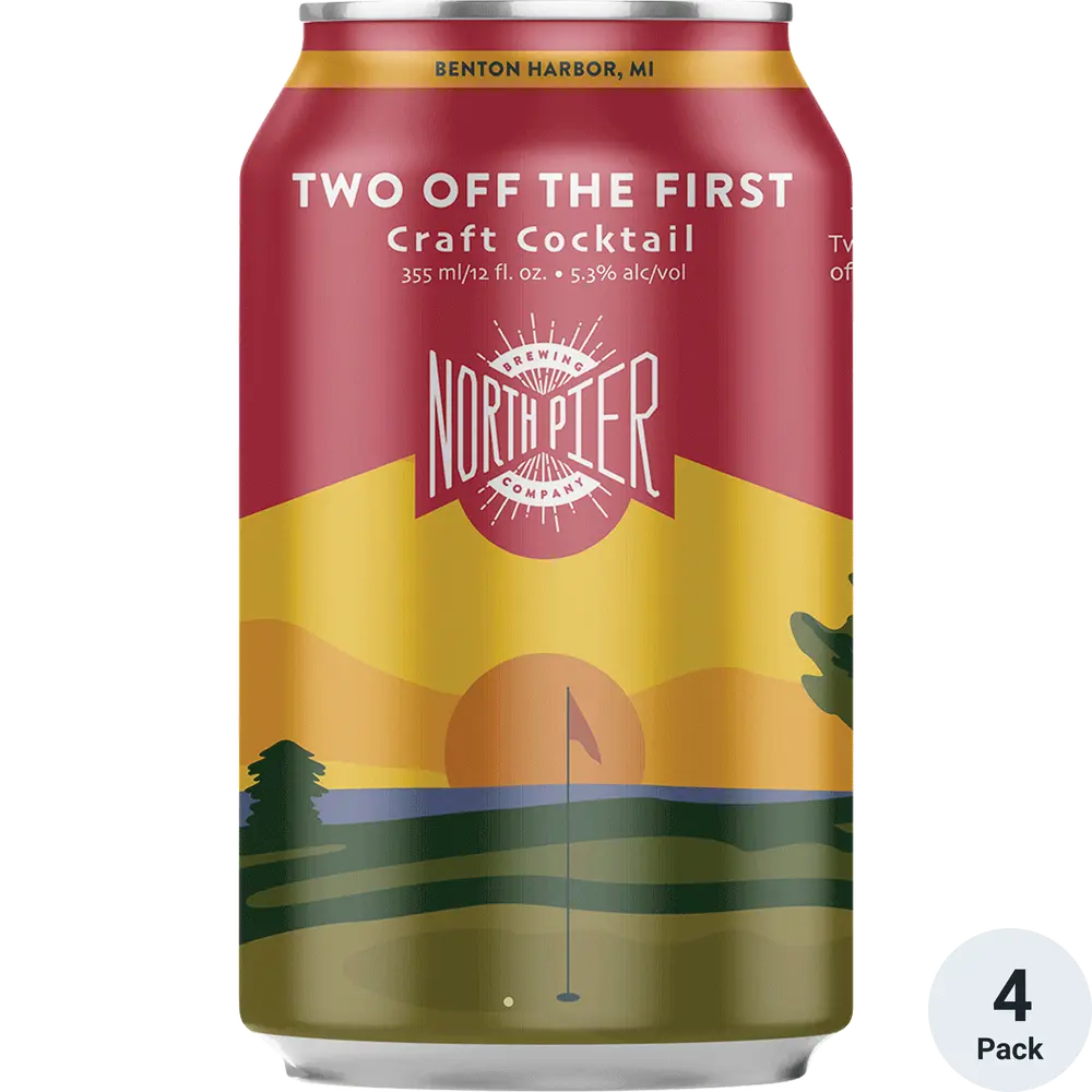 North Pier Brewing Two Off the First 4-pack