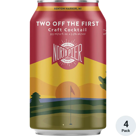 North Pier Brewing Two Off the First 4-pack