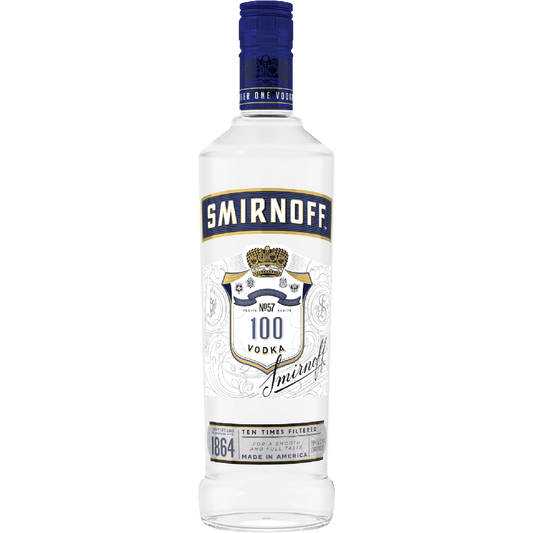 Smirnoff Blue 100 Proof Vodka