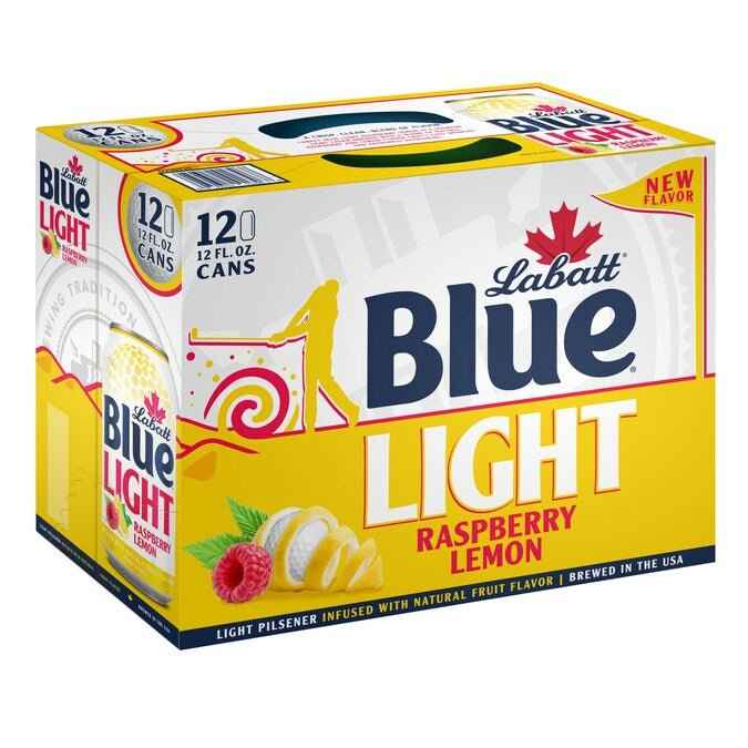 Labatt Blue Light Raspberry Lemon 12 Pack