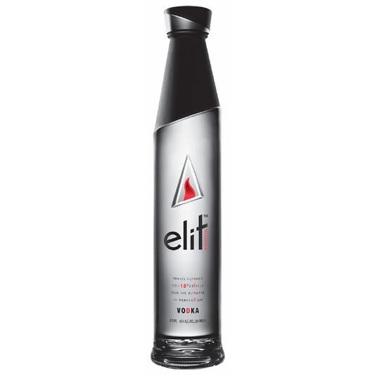 Stoli Elit Vodka bottle