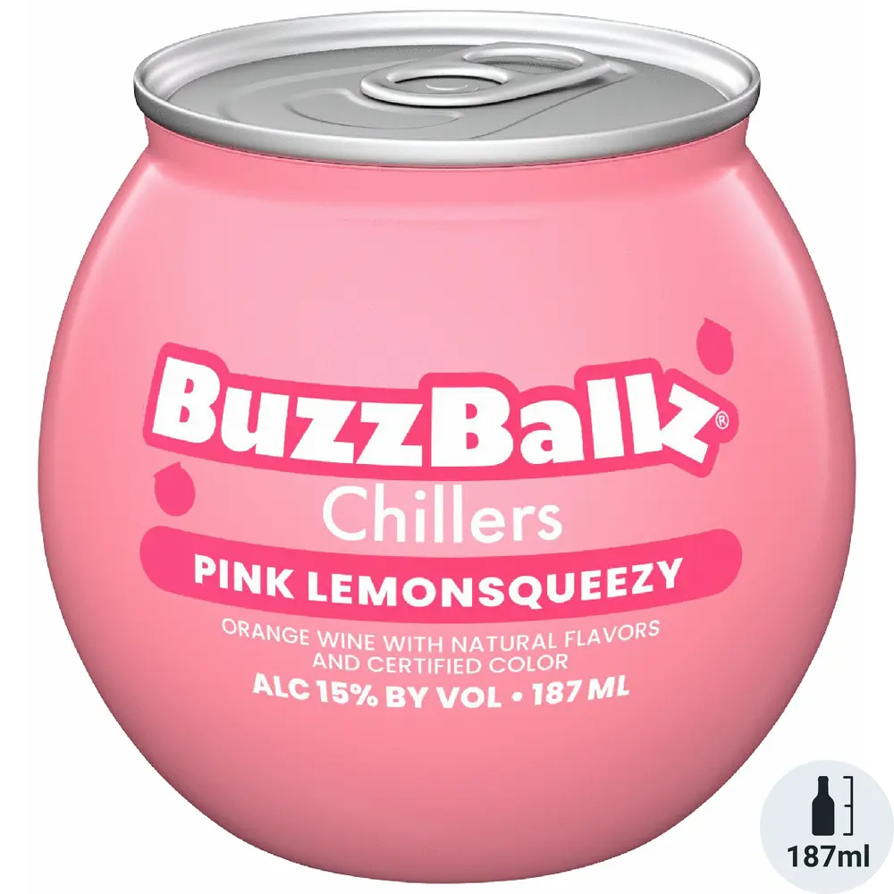 Buzzballz Chillers Pink Lemonsqueezy