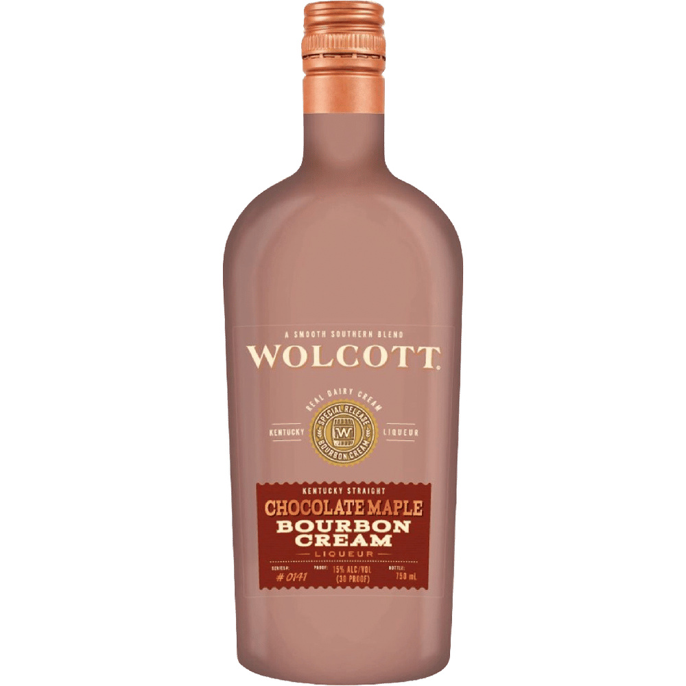 Wolcott Chocolate Maple Bourbon Cream 750ml bottle