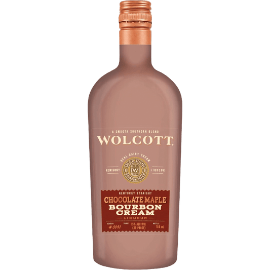 Wolcott Chocolate Maple Bourbon Cream 750ml bottle