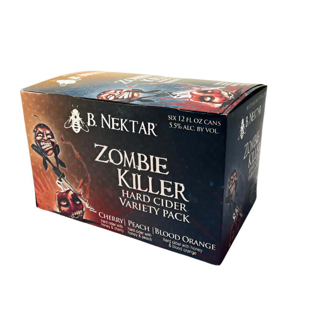 B. Nektar Blood Orange, Cherry, and Peach Zombie Killer 6 Pack