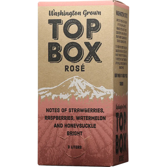Top Box Rose Boxed Wine