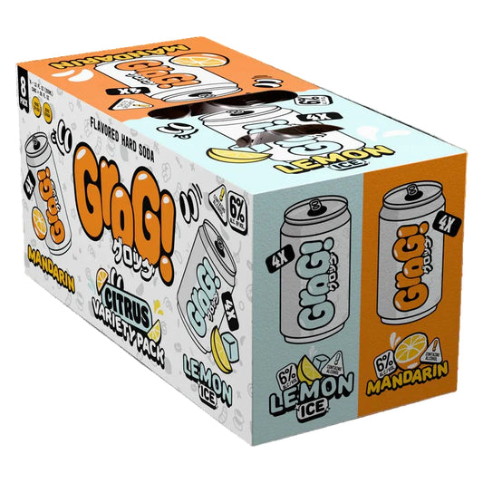 Grog! Citrus Hard Soda Variety Pack