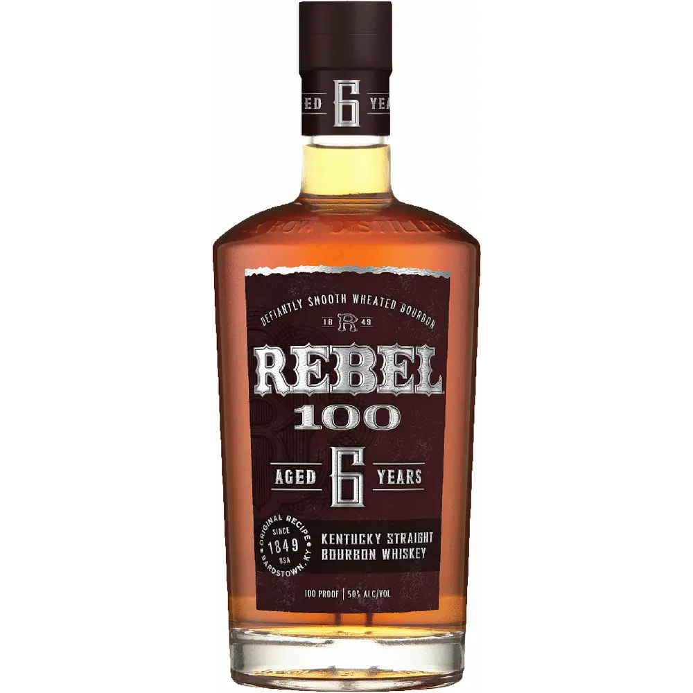 Rebel Kentucky Straight Bourbon Whiskey 100 Proof 6 Year