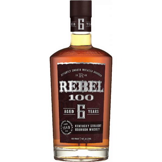 Rebel Kentucky Straight Bourbon Whiskey 100 Proof 6 Year