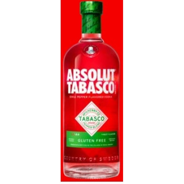 Absolut Tabasco Vodka 50ml mini bottle