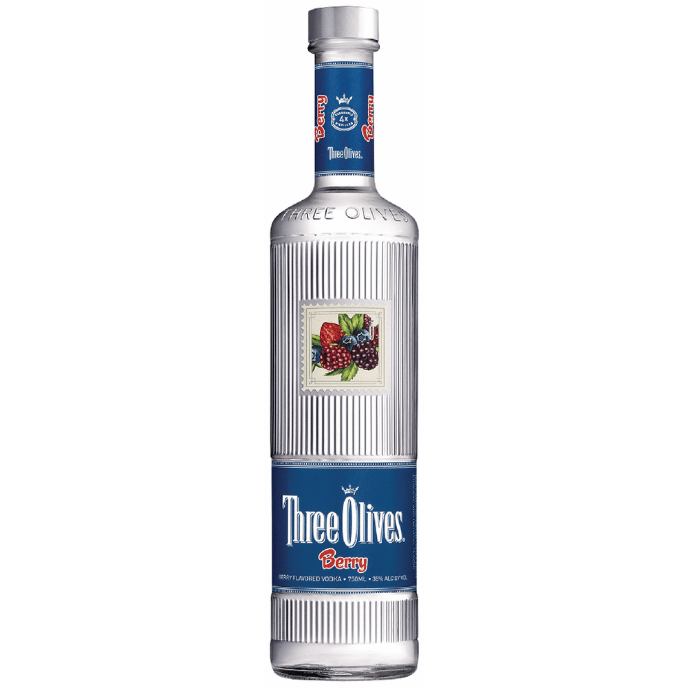 Three Olives Berry Vodka 750ml