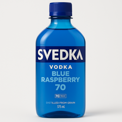 Svedka Blue Raspberry 375ml bottle