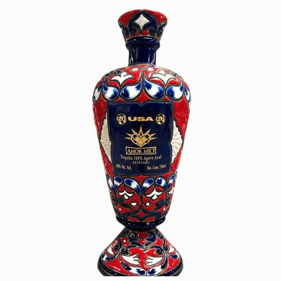 Amor Mio Reposado Ceramic Tequila FIFA World Cup USA Edition