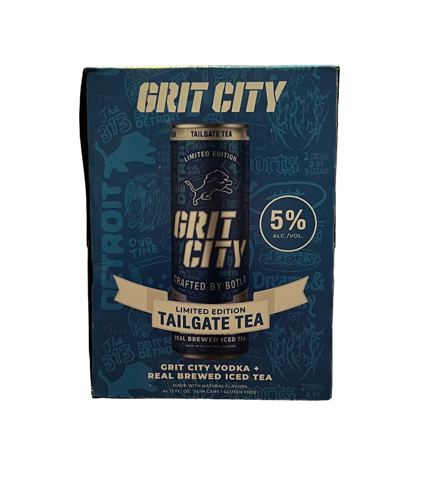 Grit City Detroit Lions Tailgate Tea
