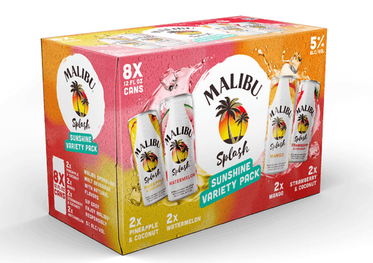 Malibu Sunshine Variety 8 Pack - Wine Palace
