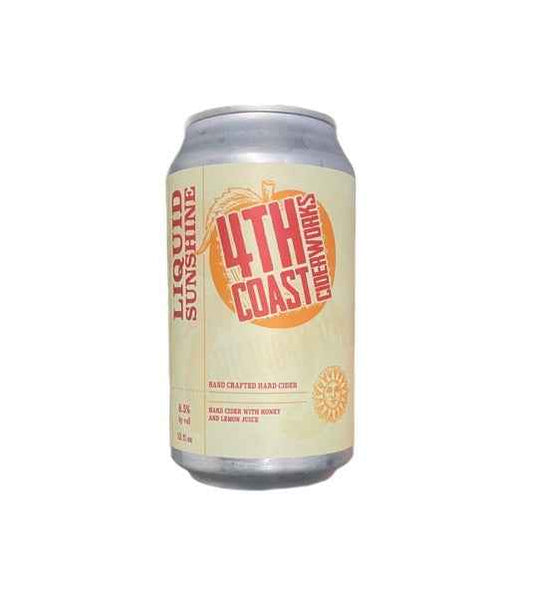 4th Coast Ciderworks Handcrafted Hard Cider with Honey and Lemon Juice