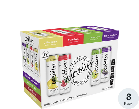 Carbliss Classic Bliss Variety 8 Pack