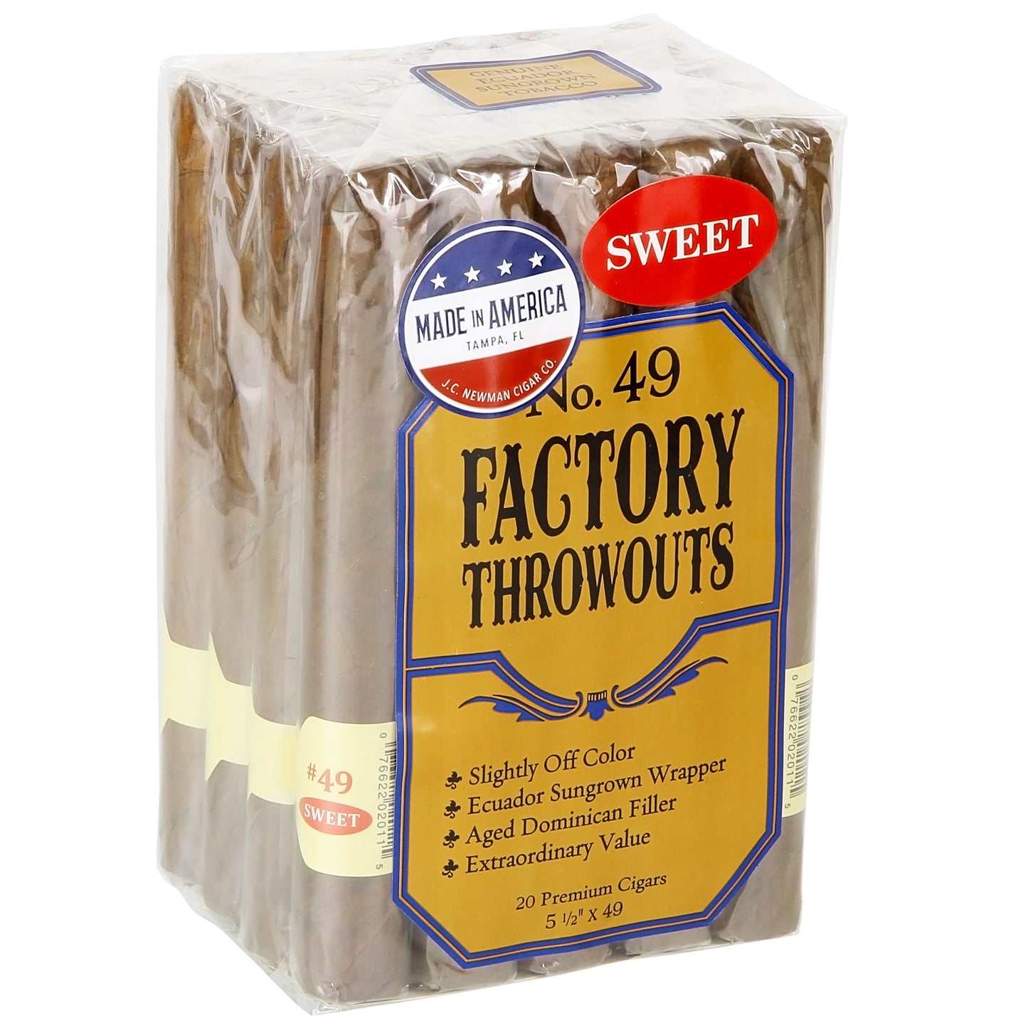 No. 49 Factory Throwouts Sweet