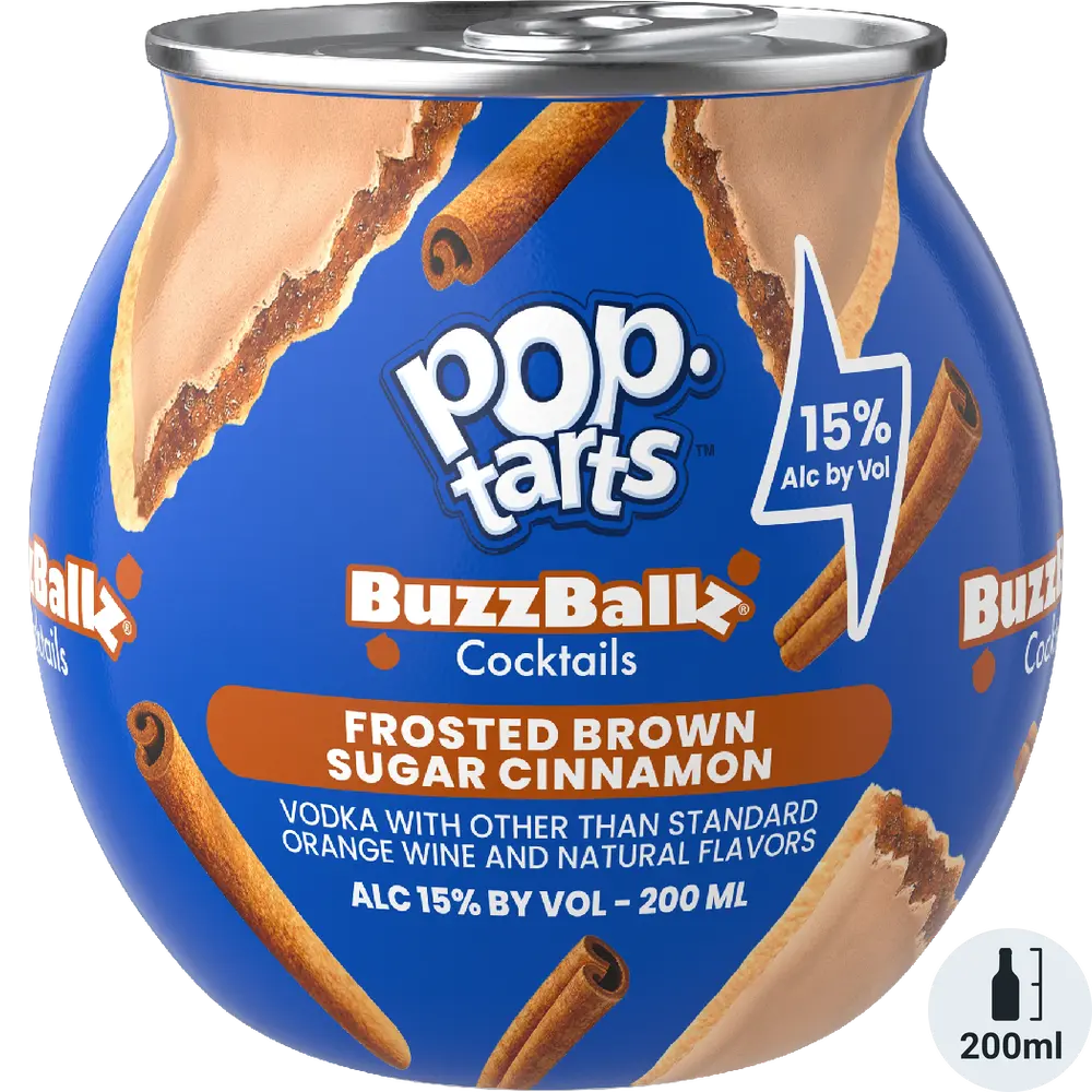 BuzzBallz Pop Tartz Frosted Brown Sugar Cinnamon