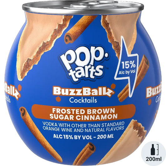 BuzzBallz Pop Tartz Frosted Brown Sugar Cinnamon