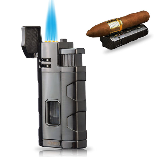 Cigar Lighter Triple Torch