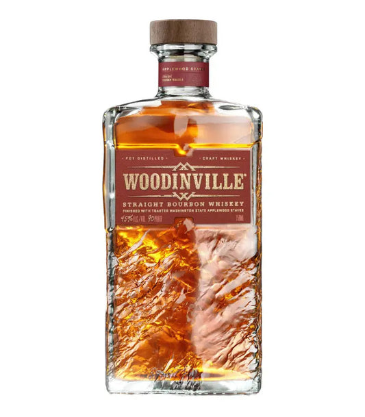 Woodinville Straight Bourbon Whiskey Finished with Toasted Washington Applewood Staves