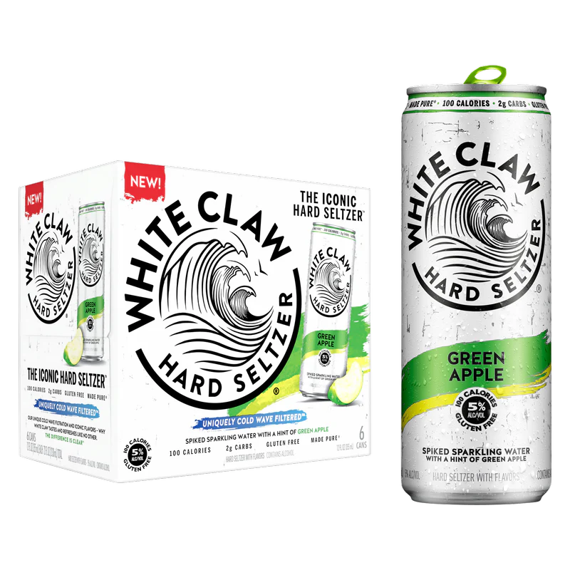 White Claw Hard Seltzer Green Apple - Wine Palace