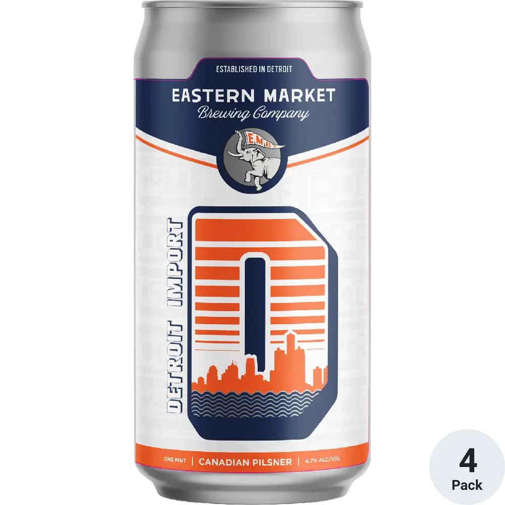 Eastern Market Brewing Detroit Import Pilsner