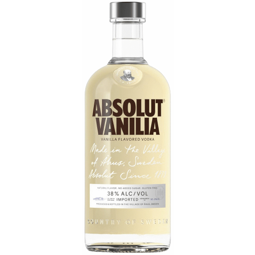 Absolut Vanilla Vodka 750ml bottle