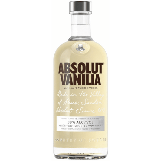 Absolut Vanilla Vodka 750ml bottle