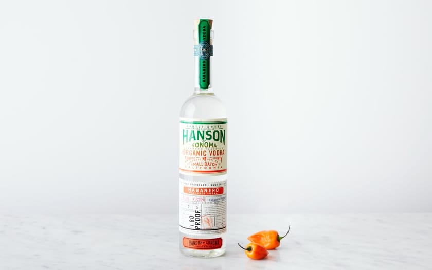 Hanson of Sonoma Habanero Organic Vodka 750ml bottle