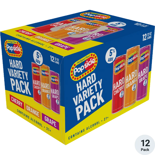 Popsicle Variety 12pk Can