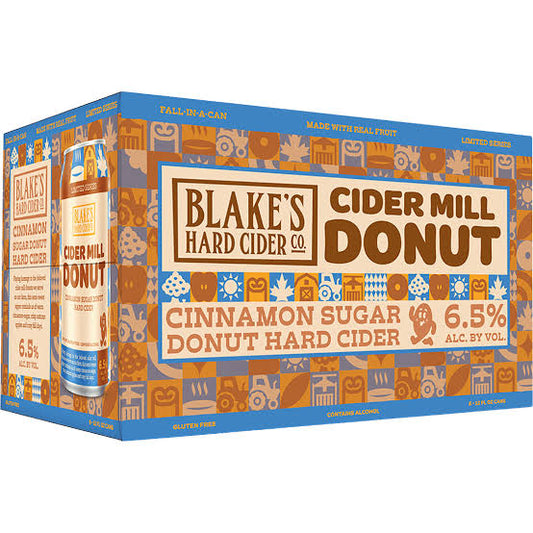 Blakes Cider Mill Donut Cider
