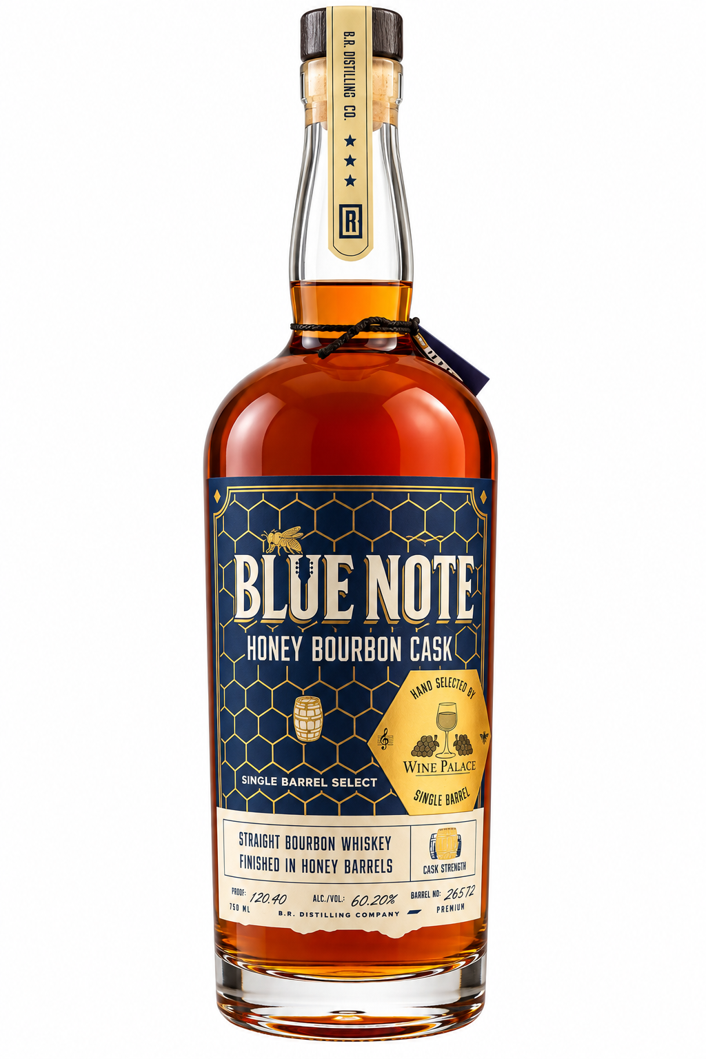 Blue Note Honey Bourbon Cask Strength Barrel Pick (Preorder)
