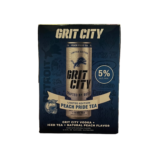 Grit City Detroit Lions Peach Pride Tea
