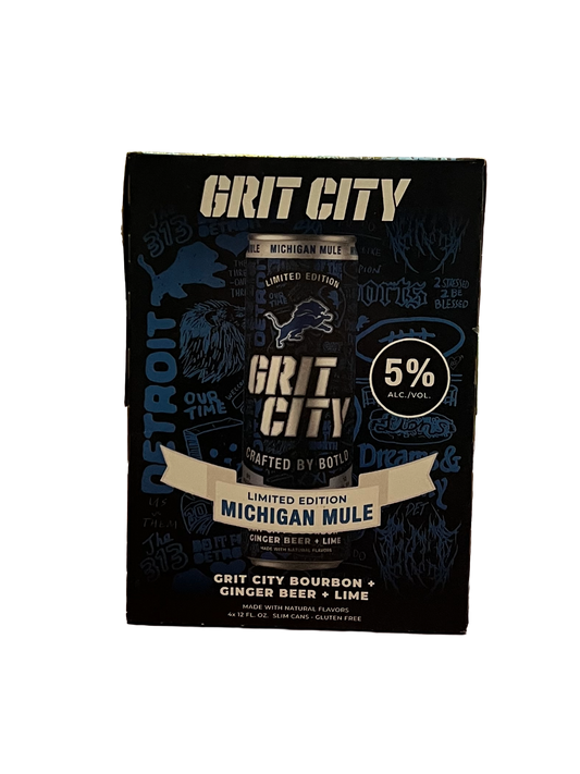 Grit City Detroit Lions Michigan Mule
