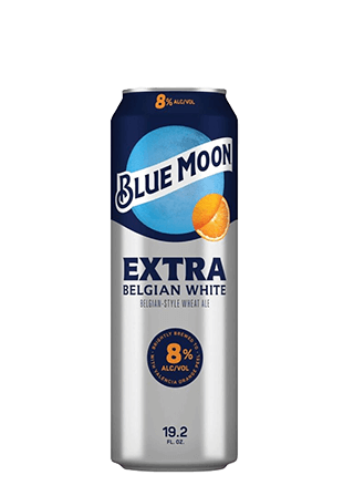 Blue Moon Extra Belgian White Wheat Ale 8% ABV