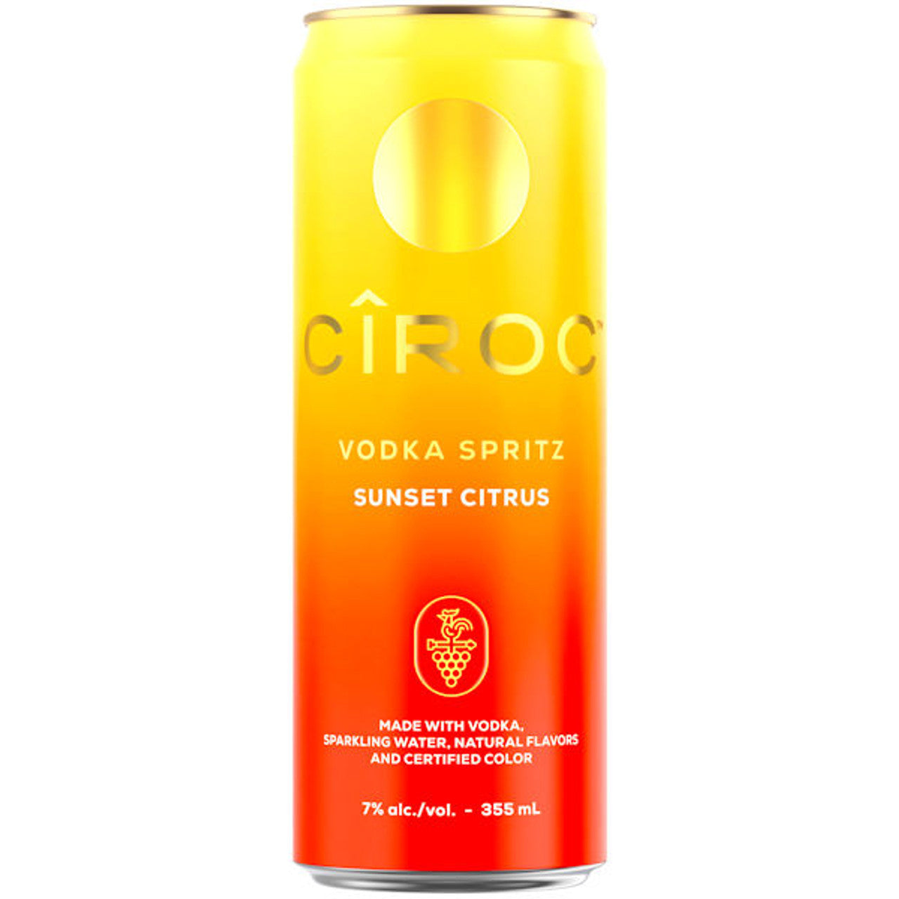 Ciroc Vodka Spritz Sunset Citrus