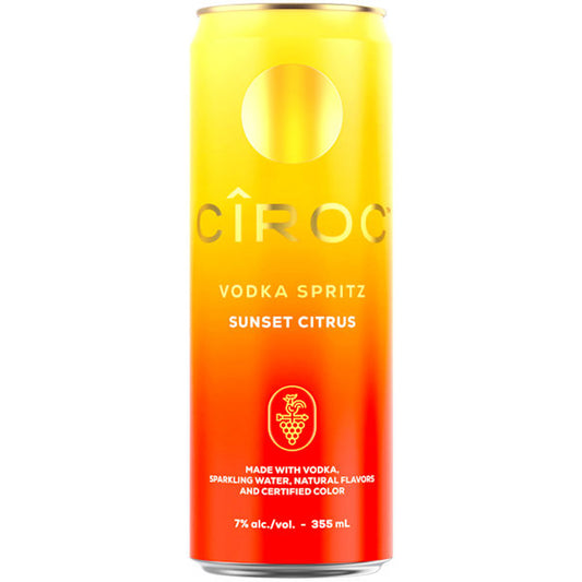 Ciroc Vodka Spritz Sunset Citrus